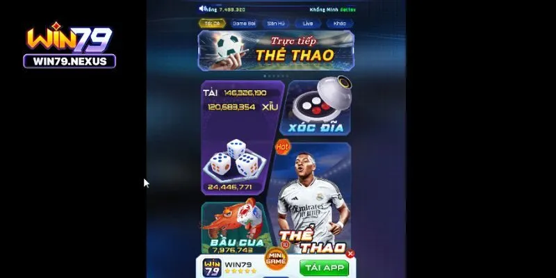 Cổng game bài đổi thưởng uy tín Win79.