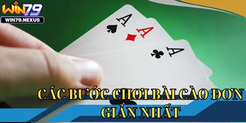 Các bước chơi bài cào đơn giản nhất