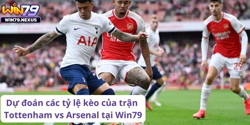 Dự đoán các tỷ lệ kèo của trận Tottenham vs Arsenal tại Win79