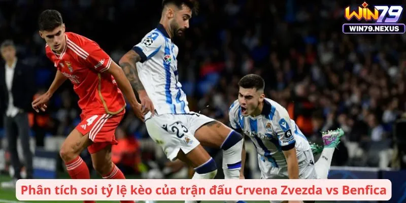 Phân tích soi tỷ lệ kèo của trận đấu Crvena Zvezda vs Benfica