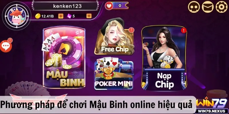 Phương pháp để chơi Mậu Binh online hiệu quả