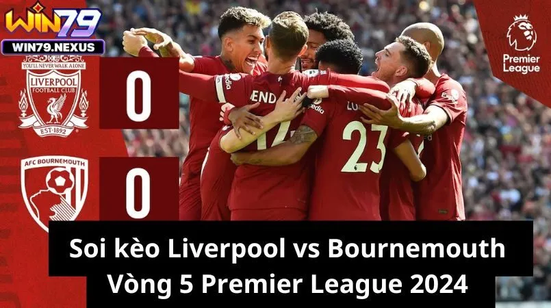 Soi kèo Liverpool vs Bournemouth Vòng 5 Premier League 2024