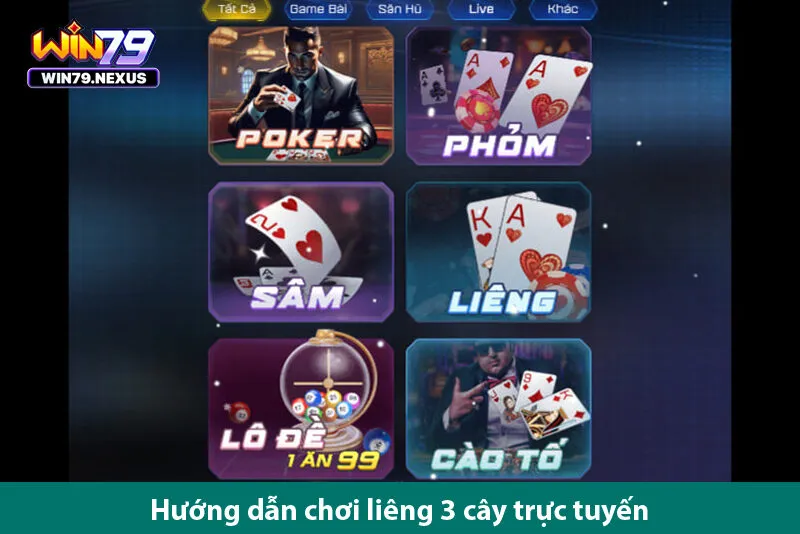 Game bài liêng 3 cây nổi tiếng và những kỹ năng chơi bạn cần biết ở https://win79.nexus