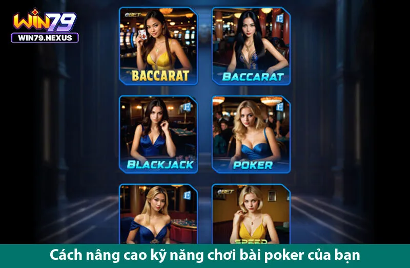 Thực hành các chiến thuật Chơi bài poker chuyên nghiệp 