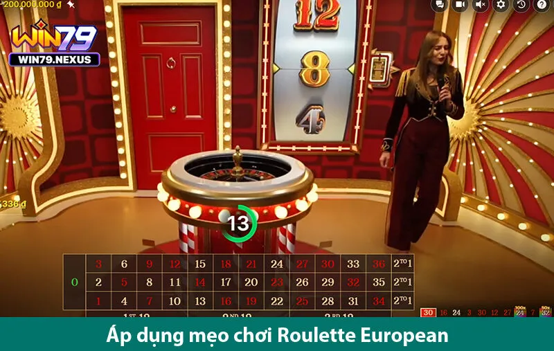 Áp dụng mẹo chơi Roulette European luôn thắng trên mọi vòng quay