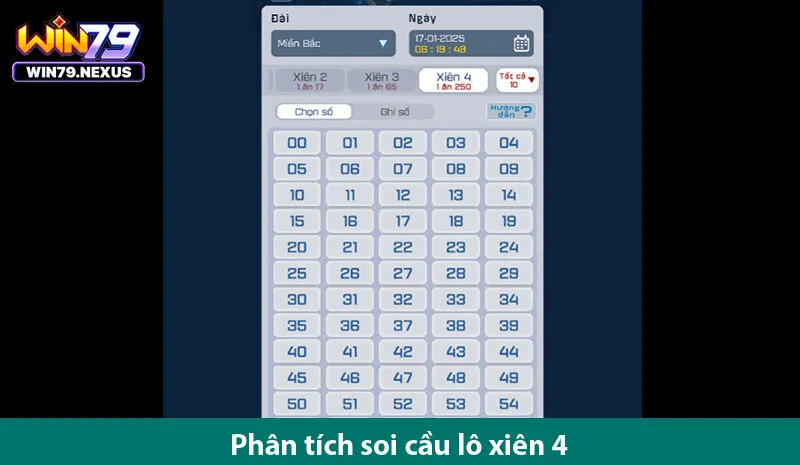 Cách soi cầu lô xiên 4 chính xác cho mọi đề thủ 