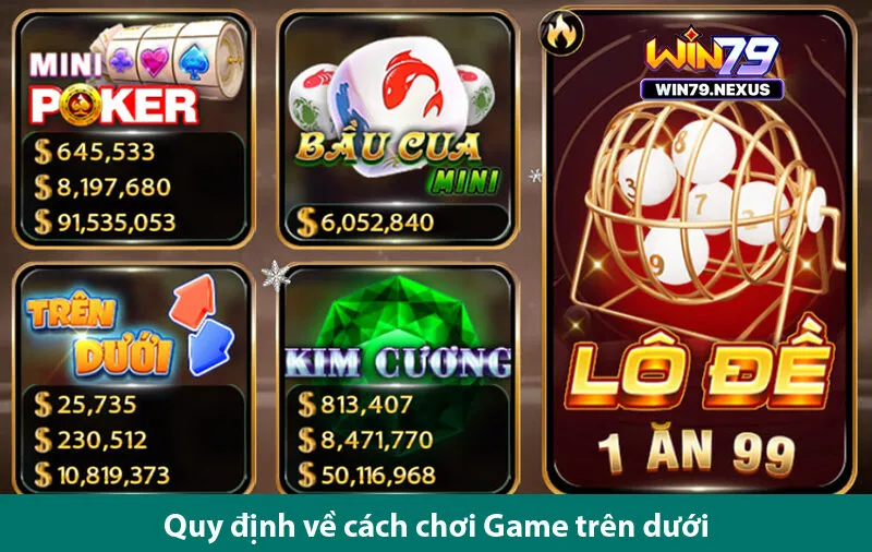 Khám phá cách chơi game trên dưới cực kỳ thú vị