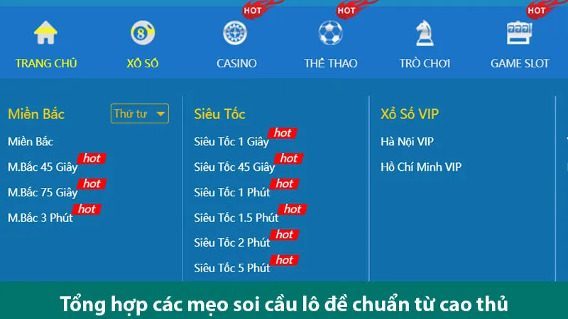 Mẹo soi cầu lô đề chuẩn từ các cao thủ giúp bạn dễ dàng trúng lớn